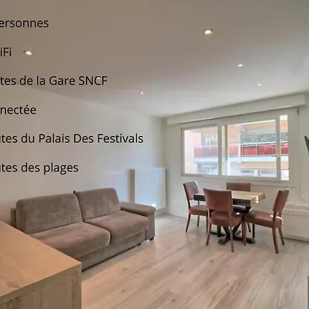 Plein Centre Proche Palais Et Plages Апартаменты Канны